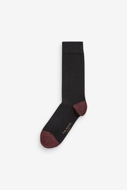 Ted Baker Black Plain Socks - Image 1 of 1