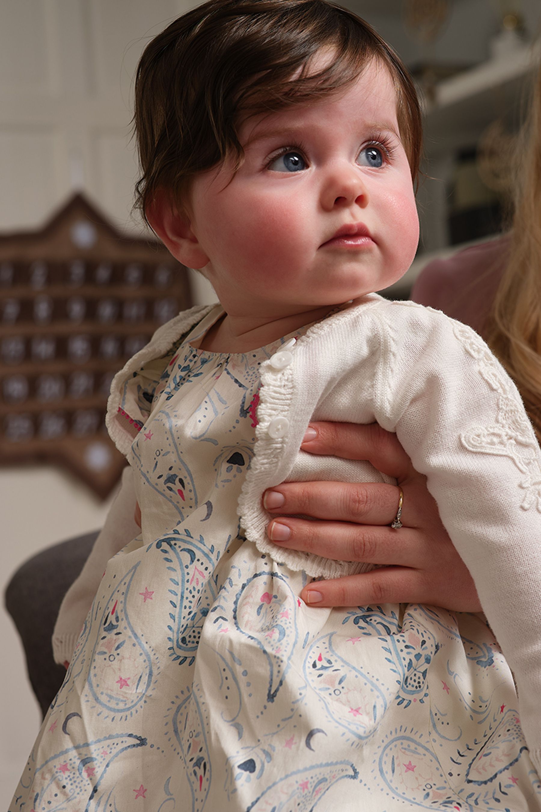 White shrug for baby girl on sale