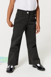 Clarks Grey Bootcut Girls Ponte School Trousers - Image 4 of 9