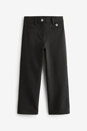 Clarks Grey Bootcut Girls Ponte School Trousers - Image 7 of 10