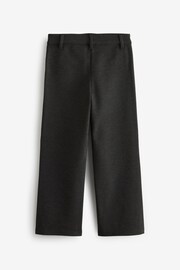 Clarks Grey Bootcut Girls Ponte School Trousers - Image 7 of 9