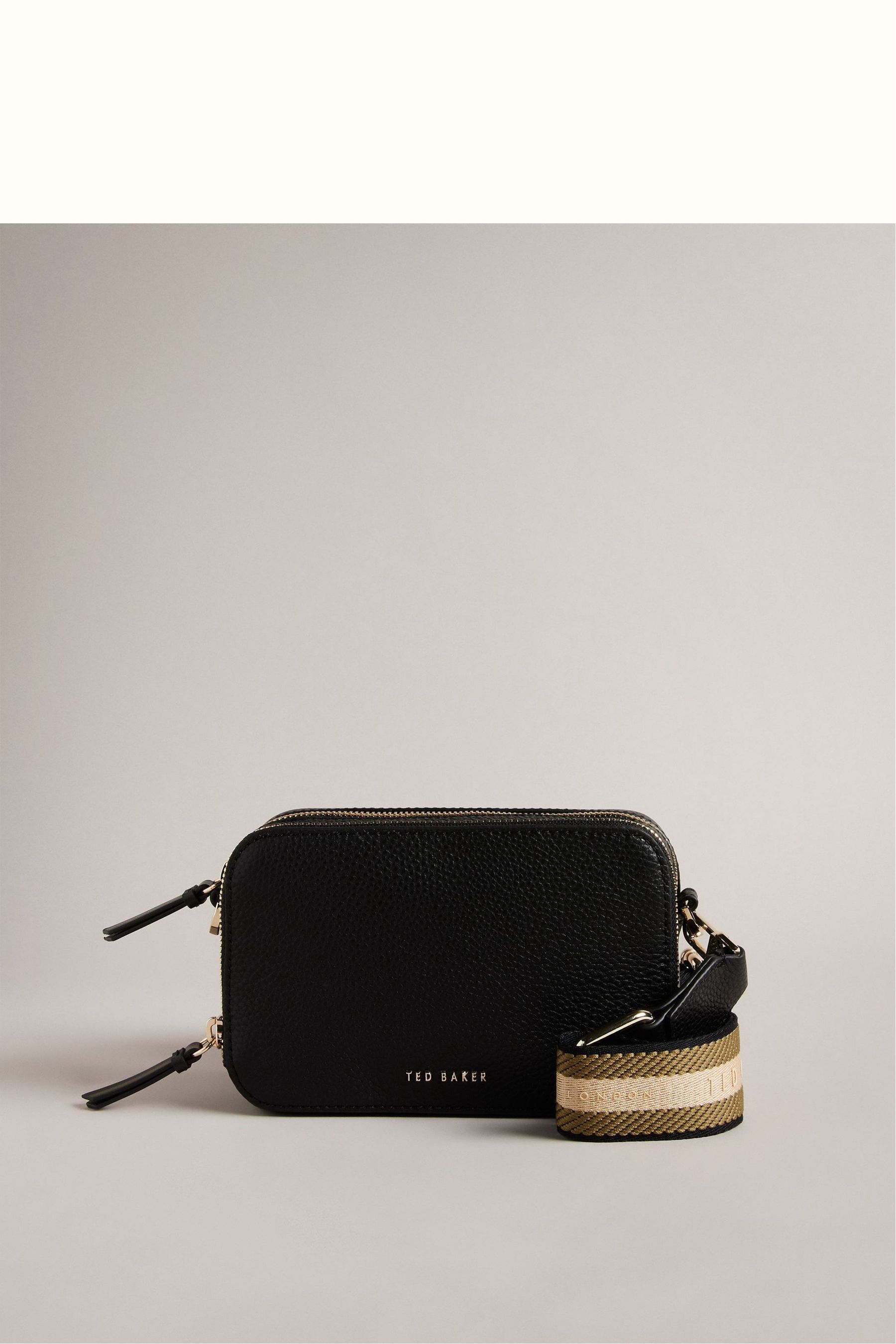 Buy Ted Baker Black Stunna Mini Webbing Cross Body Bag from Next Luxembourg