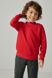 Clarks Red School Crew Neck Sweater - Image 1 of 5