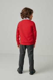 Clarks Red School Crew Neck Sweater - Image 2 of 5