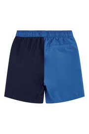 Jack Wills Blue Devon Colour Block Swim Shorts - Image 2 of 3