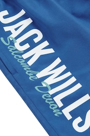 Jack Wills Blue Devon Colour Block Swim Shorts - Image 3 of 3