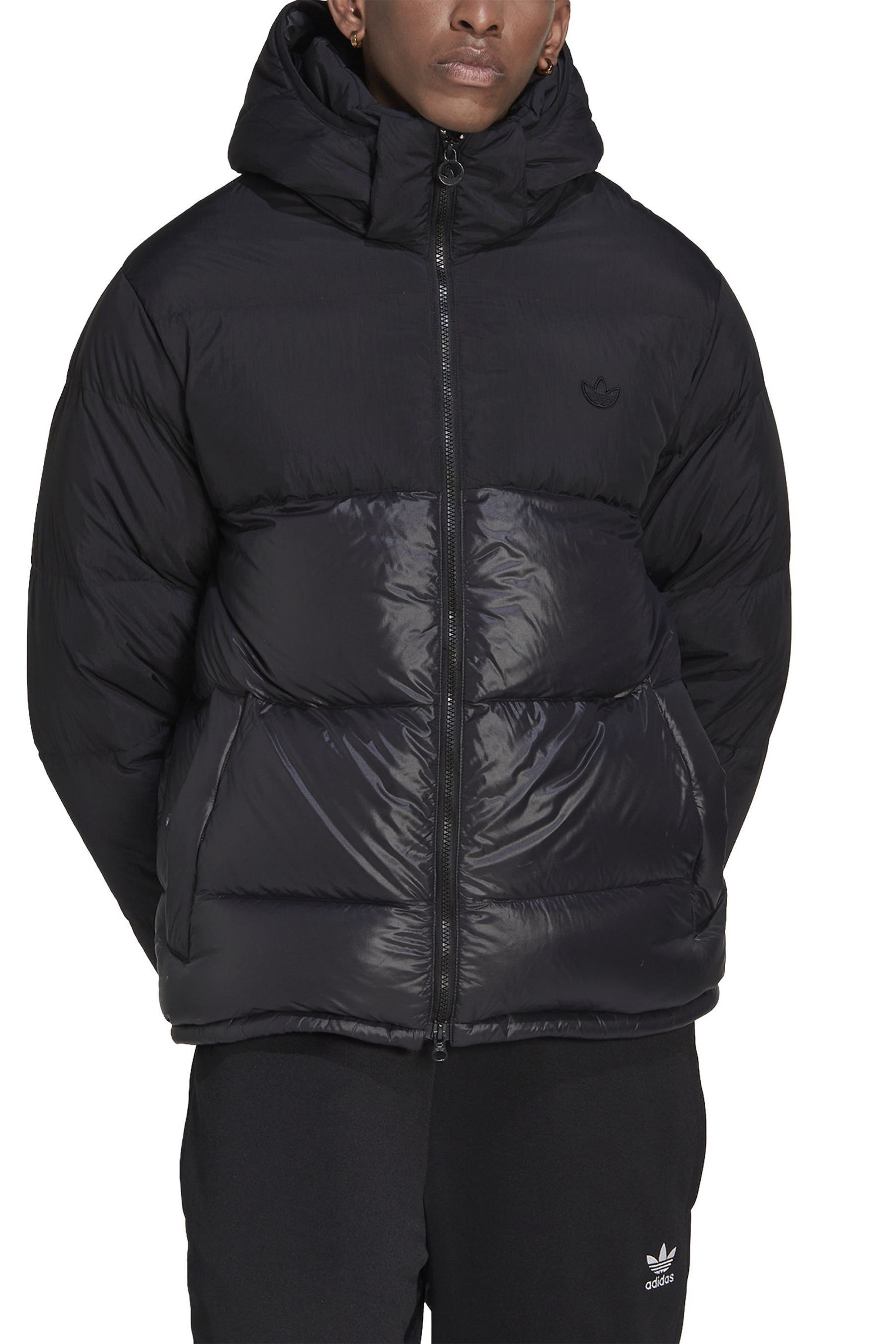 Buy adidas Originals Down Regen Hooded Puffer Jacket from Next Luxembourg