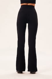 Girlfriend Collective Flare Black Leggings - Image 4 of 6