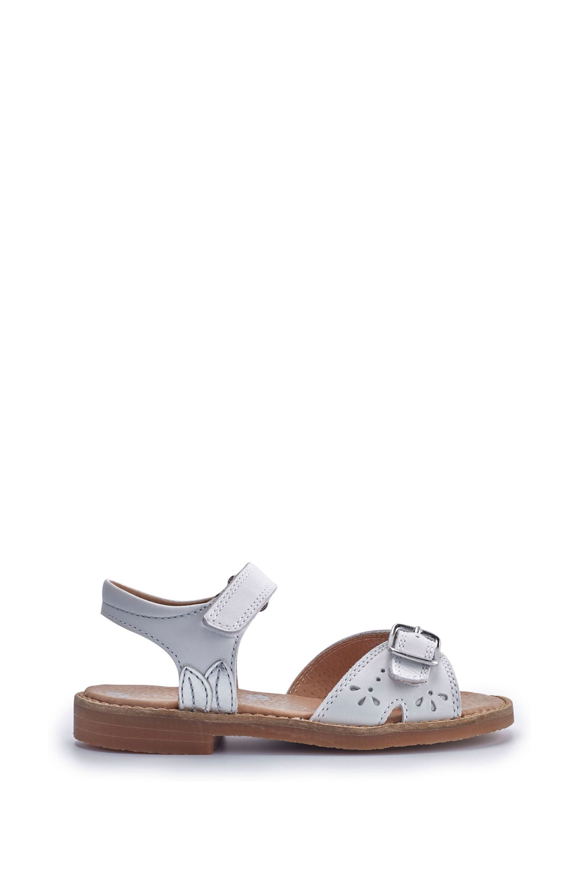 Start-Rite Holiday Leather Buckle & Rip-Tape Sandals F Fit - Image 1 of 6