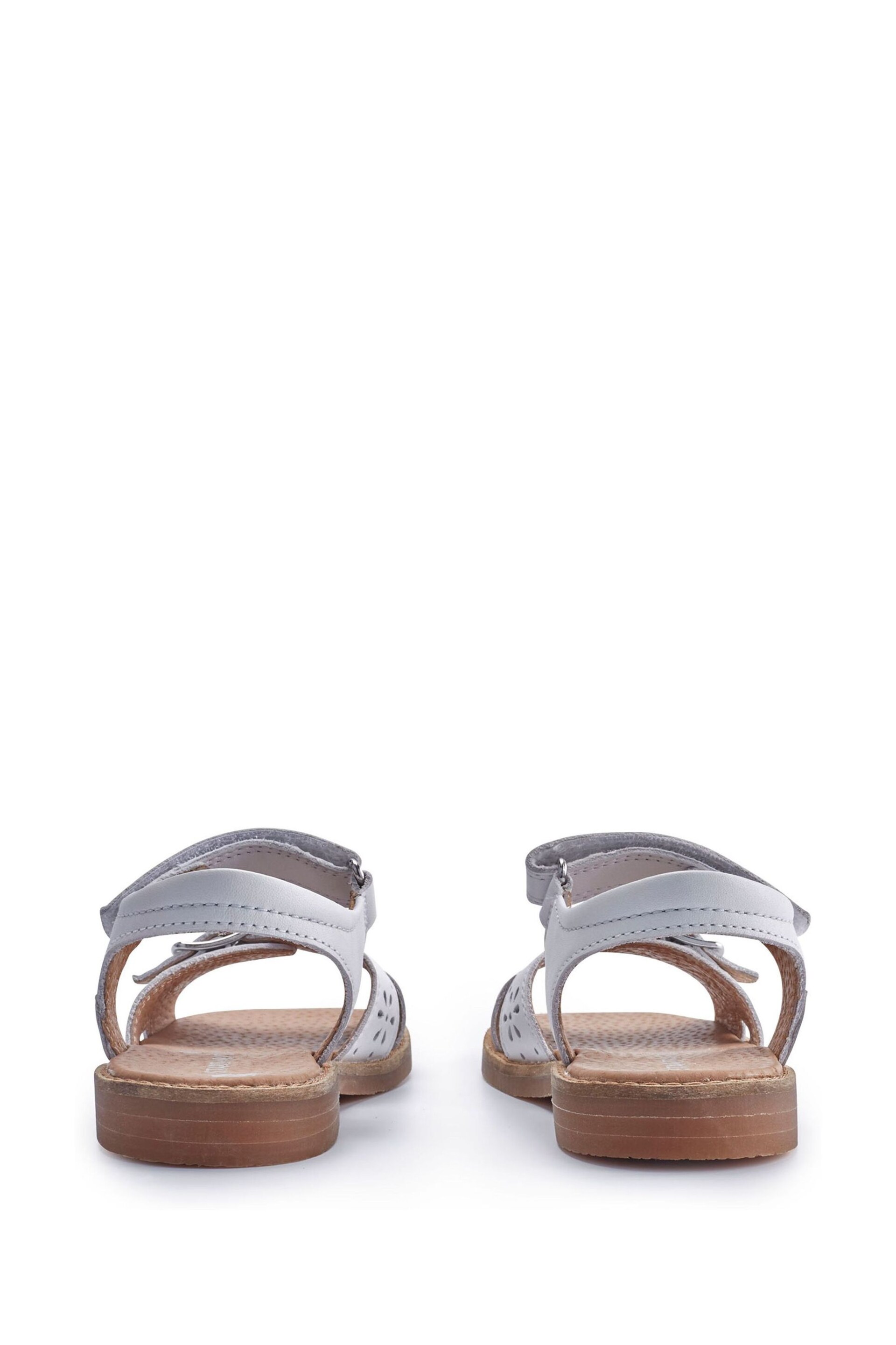 Start-Rite Holiday Leather Buckle & Rip-Tape Sandals F Fit - Image 5 of 7