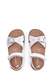 Start-Rite Holiday Leather Buckle & Rip-Tape Sandals F Fit - Image 5 of 6