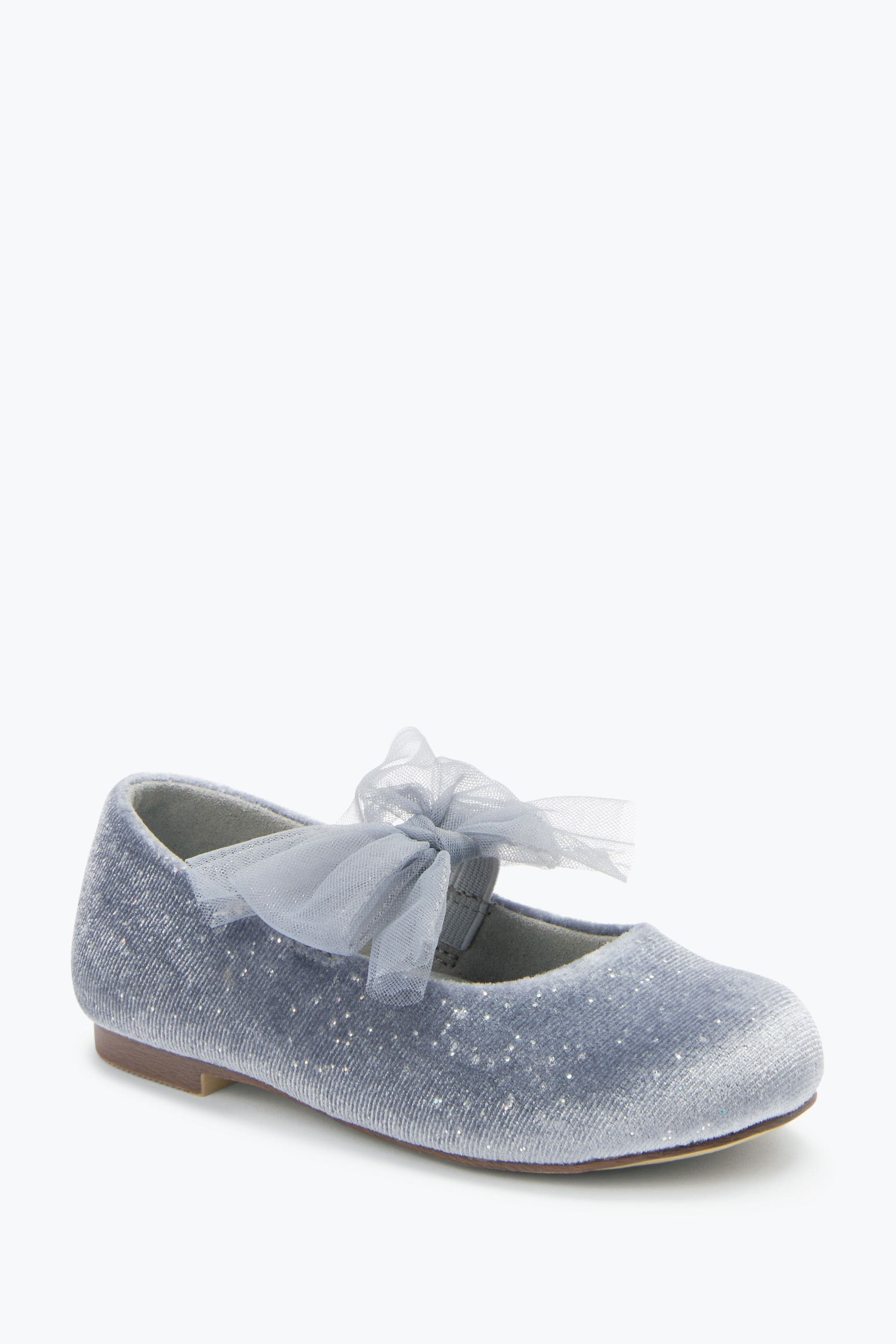 Buy Grey Bow Mary Jane Occasion Shoes from Next Luxembourg