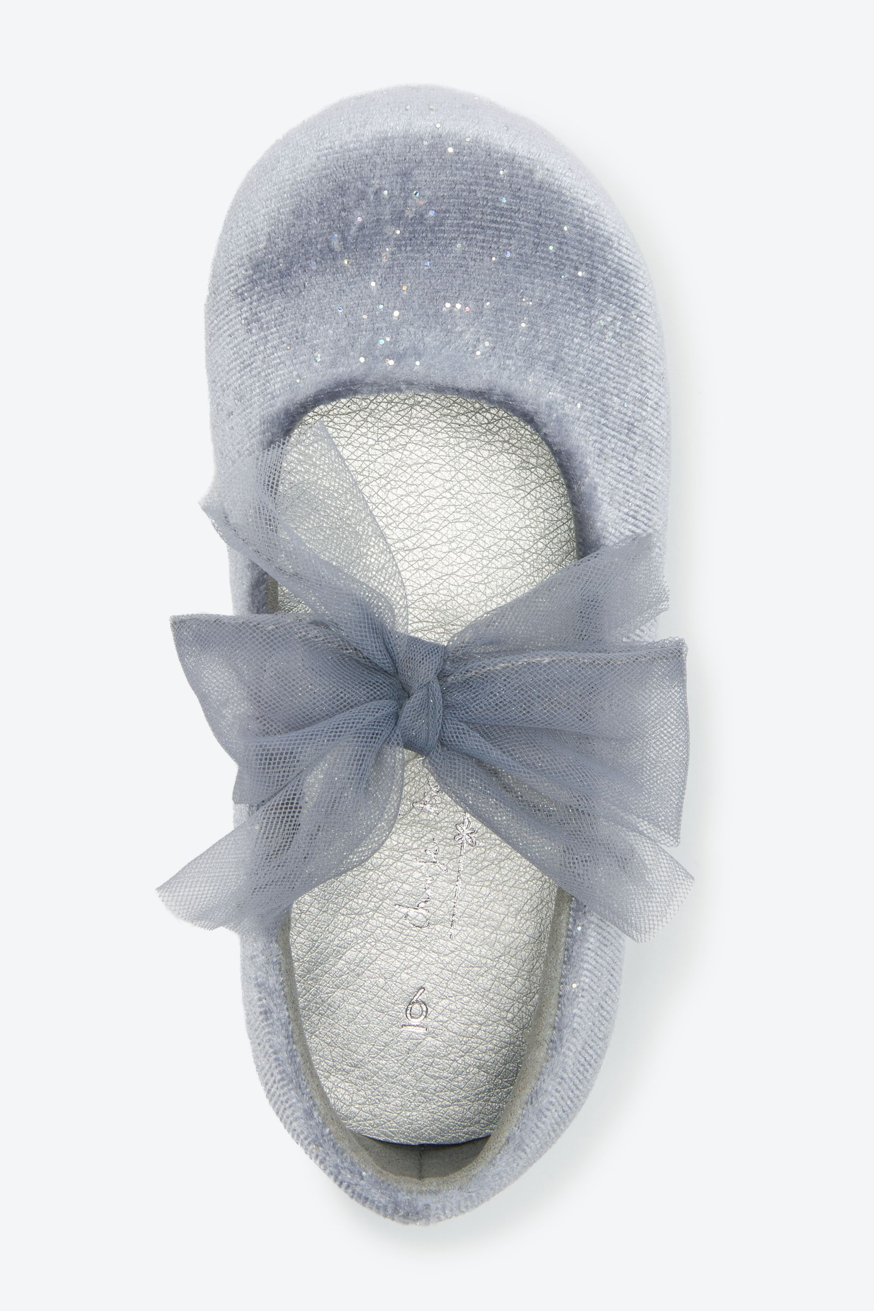 Buy Grey Bow Mary Jane Occasion Shoes from Next Luxembourg