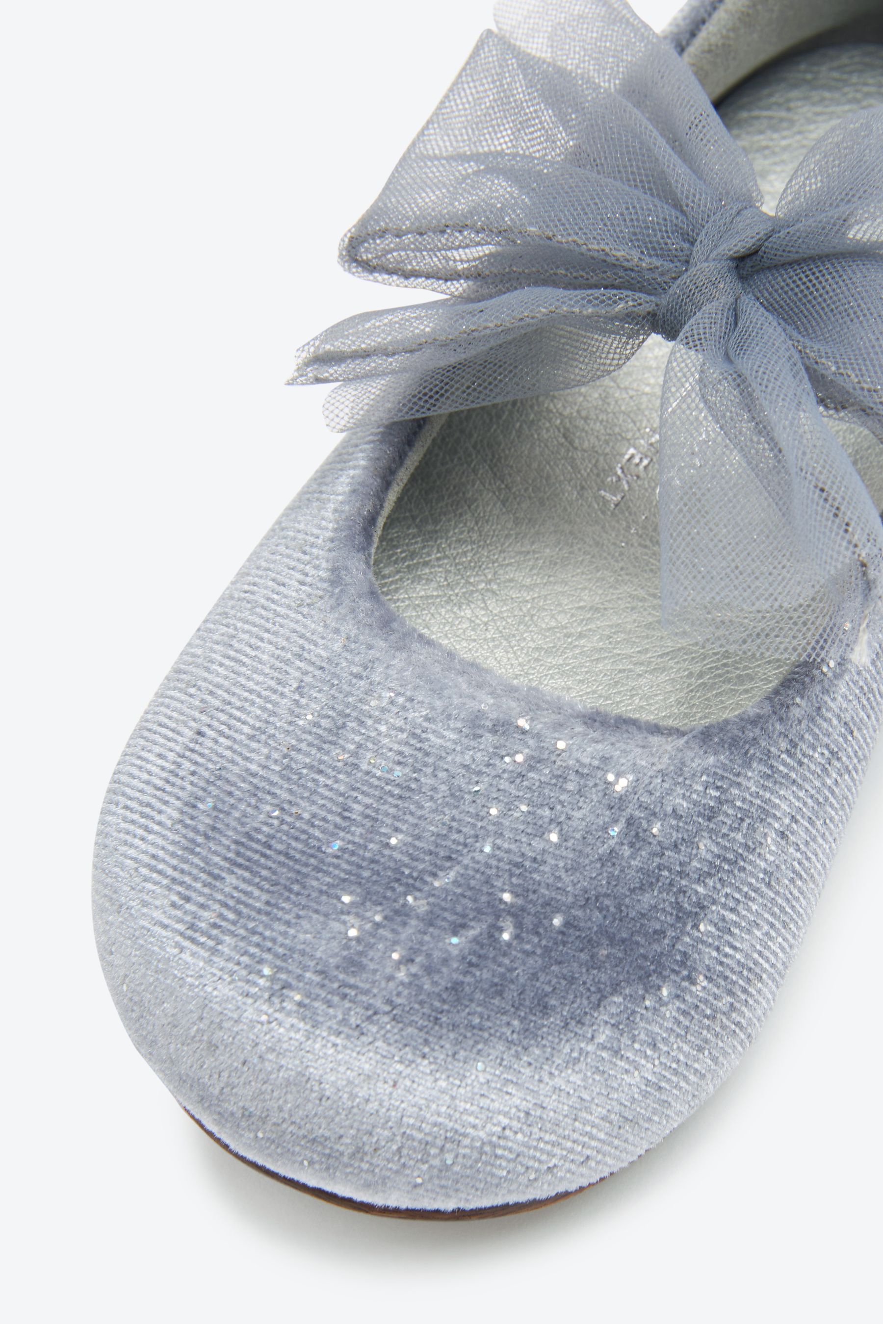 Buy Grey Bow Mary Jane Occasion Shoes from Next Luxembourg