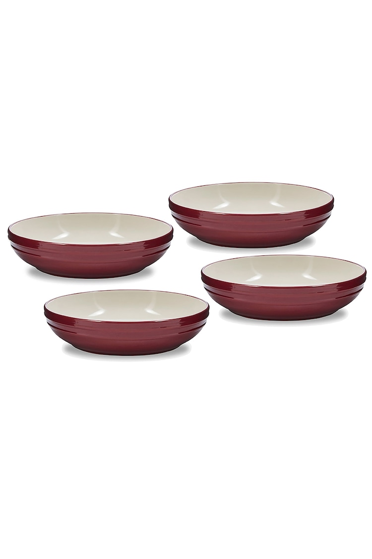 Tower Set of 4 Red Foundry Pasta Bowls - Image 8 of 8