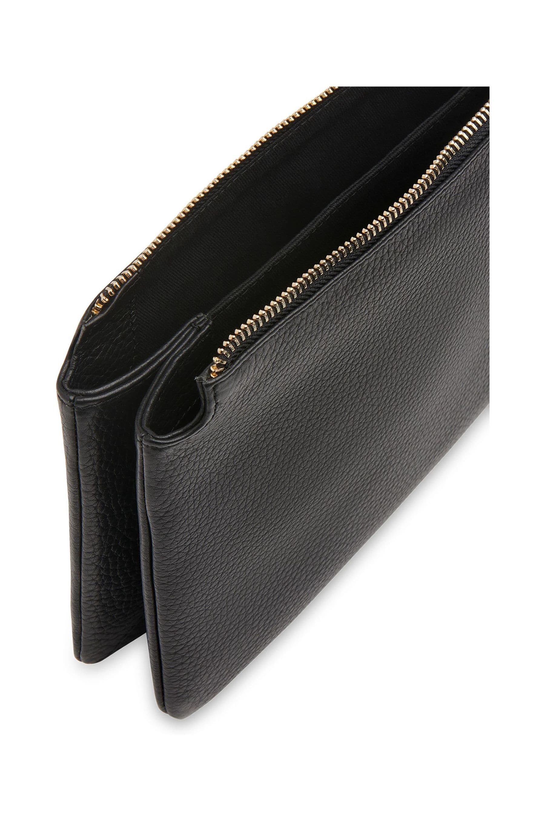 Whistles black clutch on sale