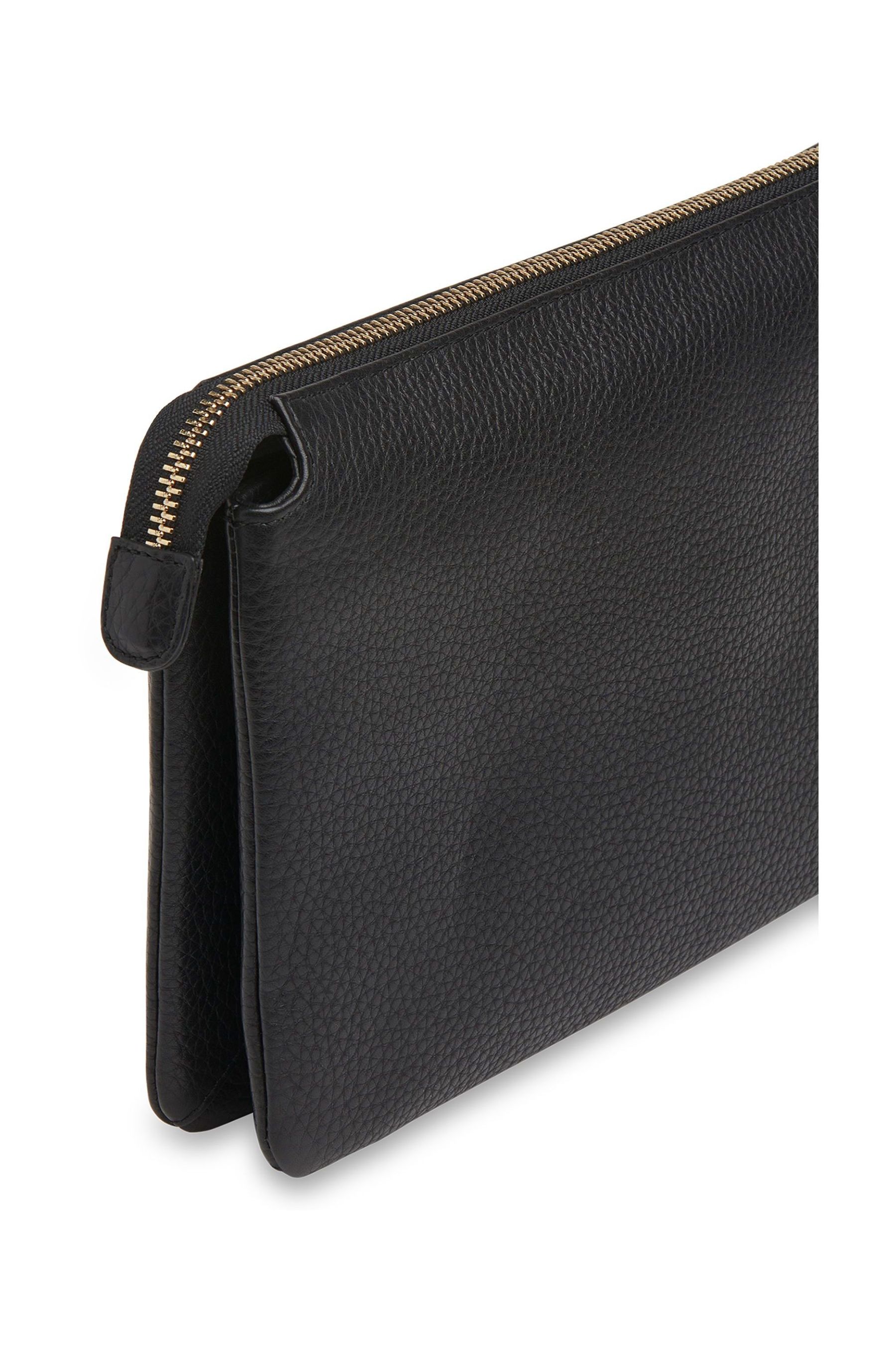 Buy Whistles Black Elita Double Pouch Clutch from Next Ireland