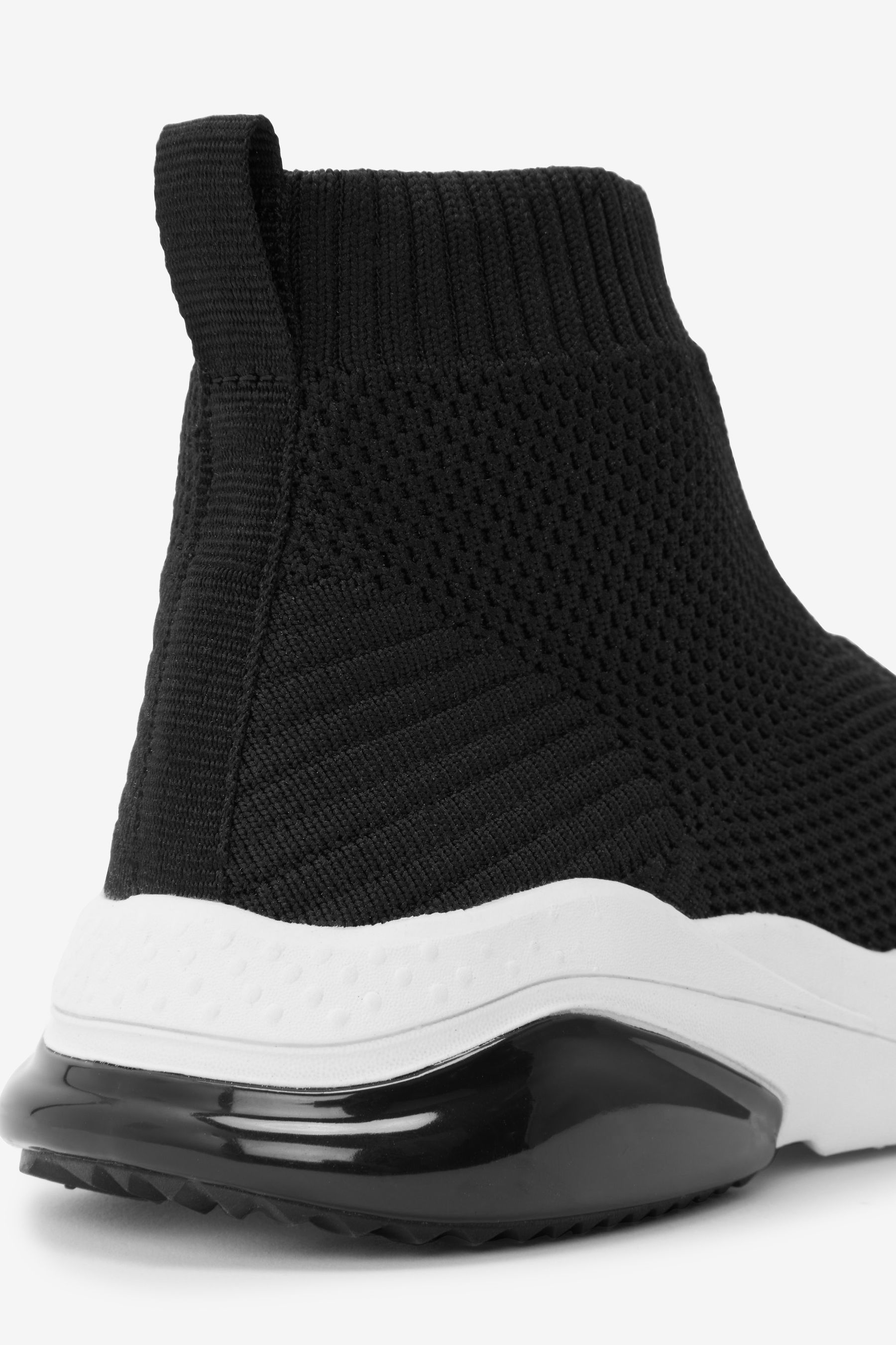 All black sock trainers discount