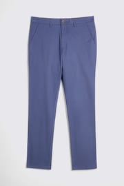 MOSS Dark Blue Tailored Chino Trousers - Image 4 of 4