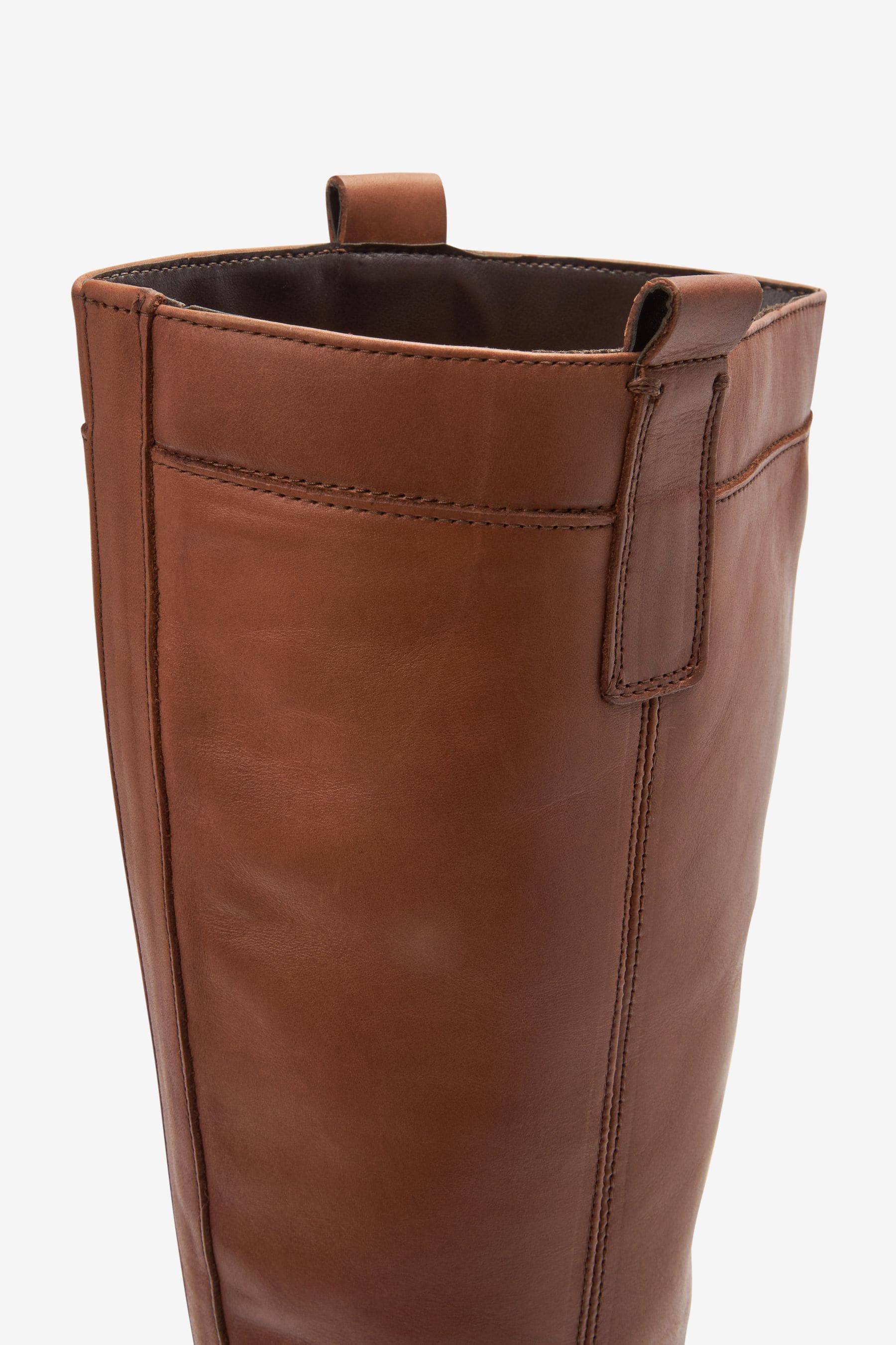Next long brown boots online