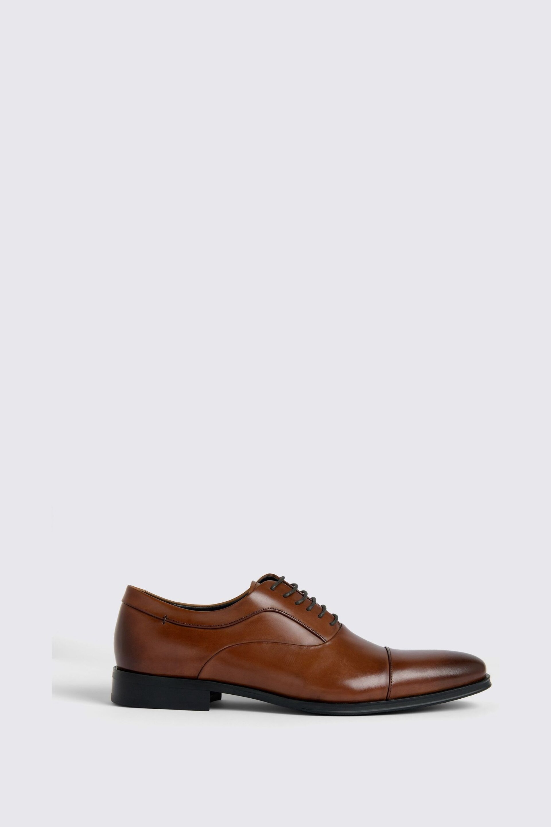 MOSS Tan John Guildhall Oxford Shoes - Image 2 of 5