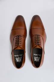 MOSS Tan John Guildhall Oxford Shoes - Image 3 of 5