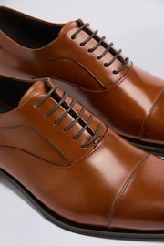 MOSS Tan John Guildhall Oxford Shoes - Image 5 of 5