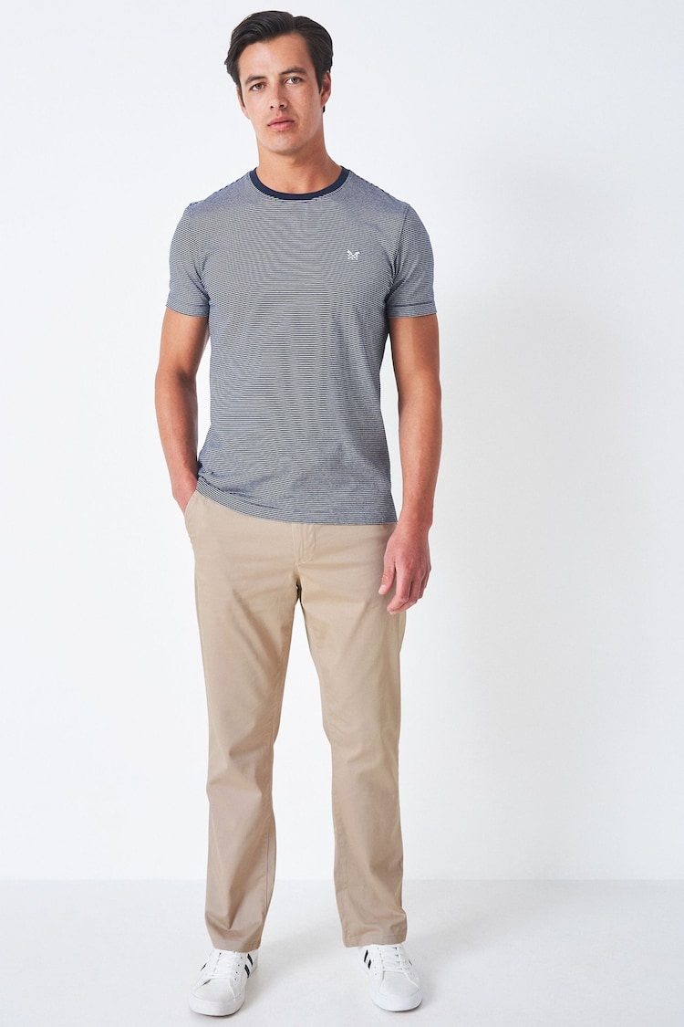 Crew Clothing Company Cotton Straight Formal Trousers - Image 1 of 4