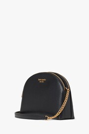 Kate Spade New York Black Morgan Saffiano Leather Dome Crossbody Bag - Image 3 of 5