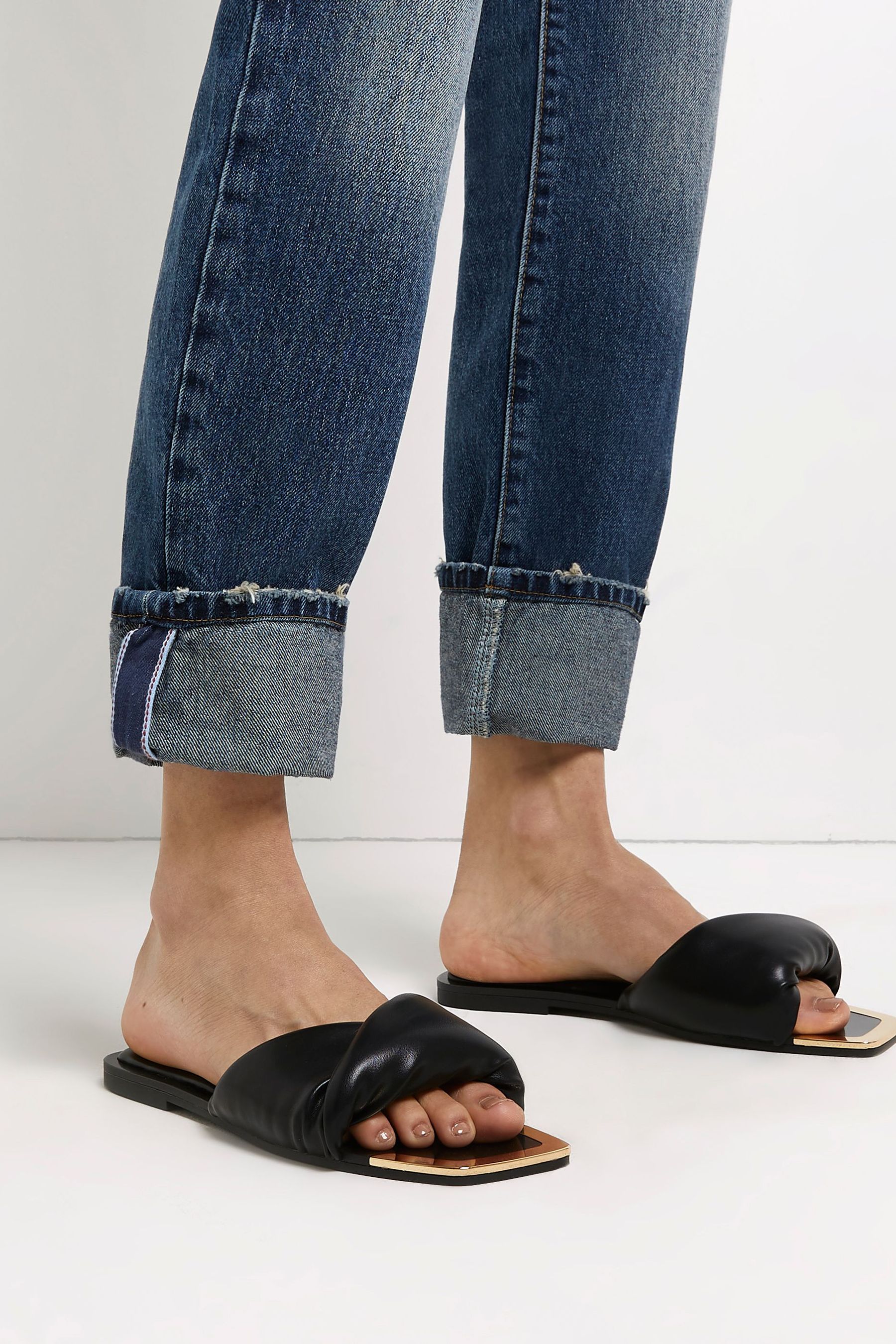 River island flat sandals sales