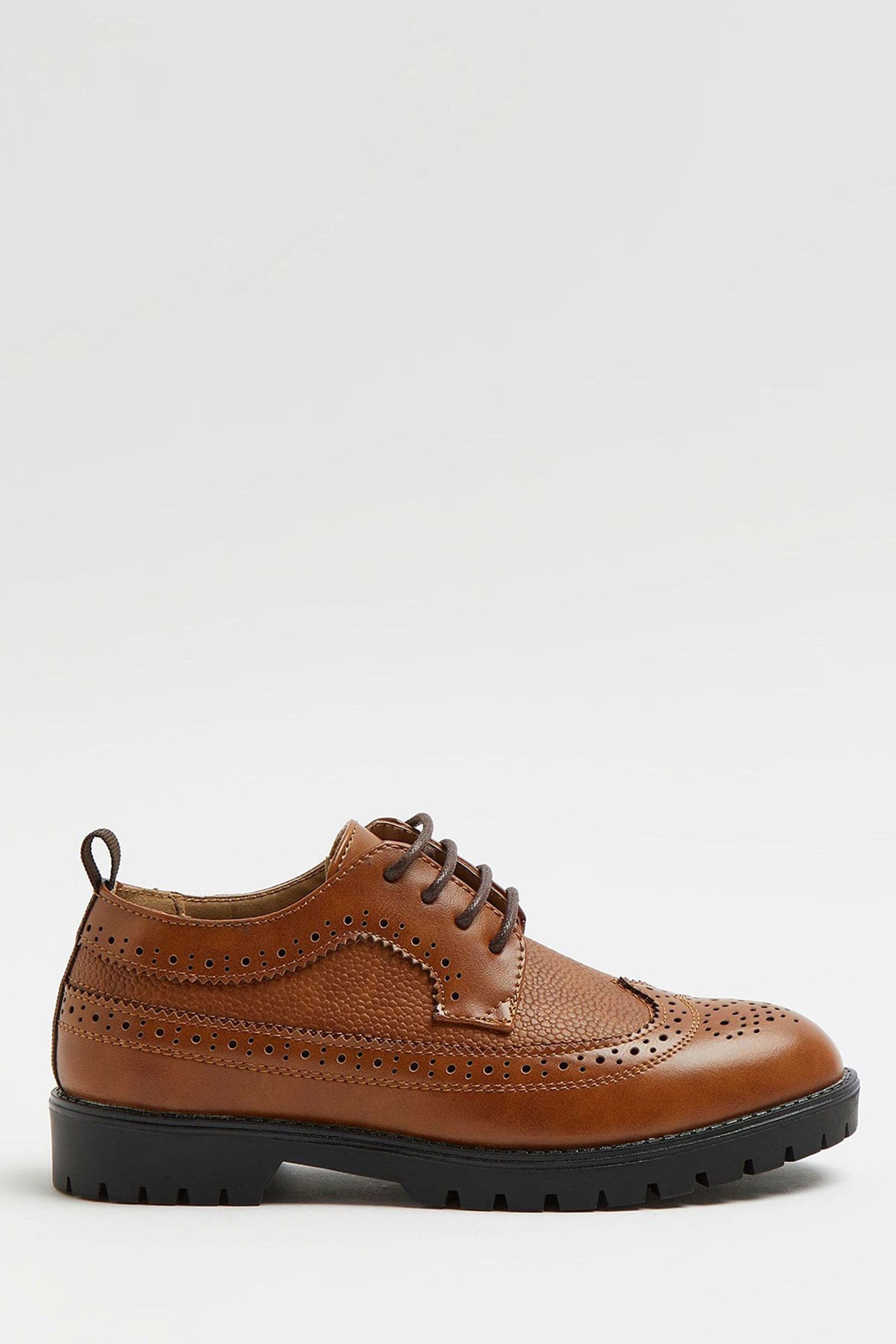 River island boys tan shoes sales