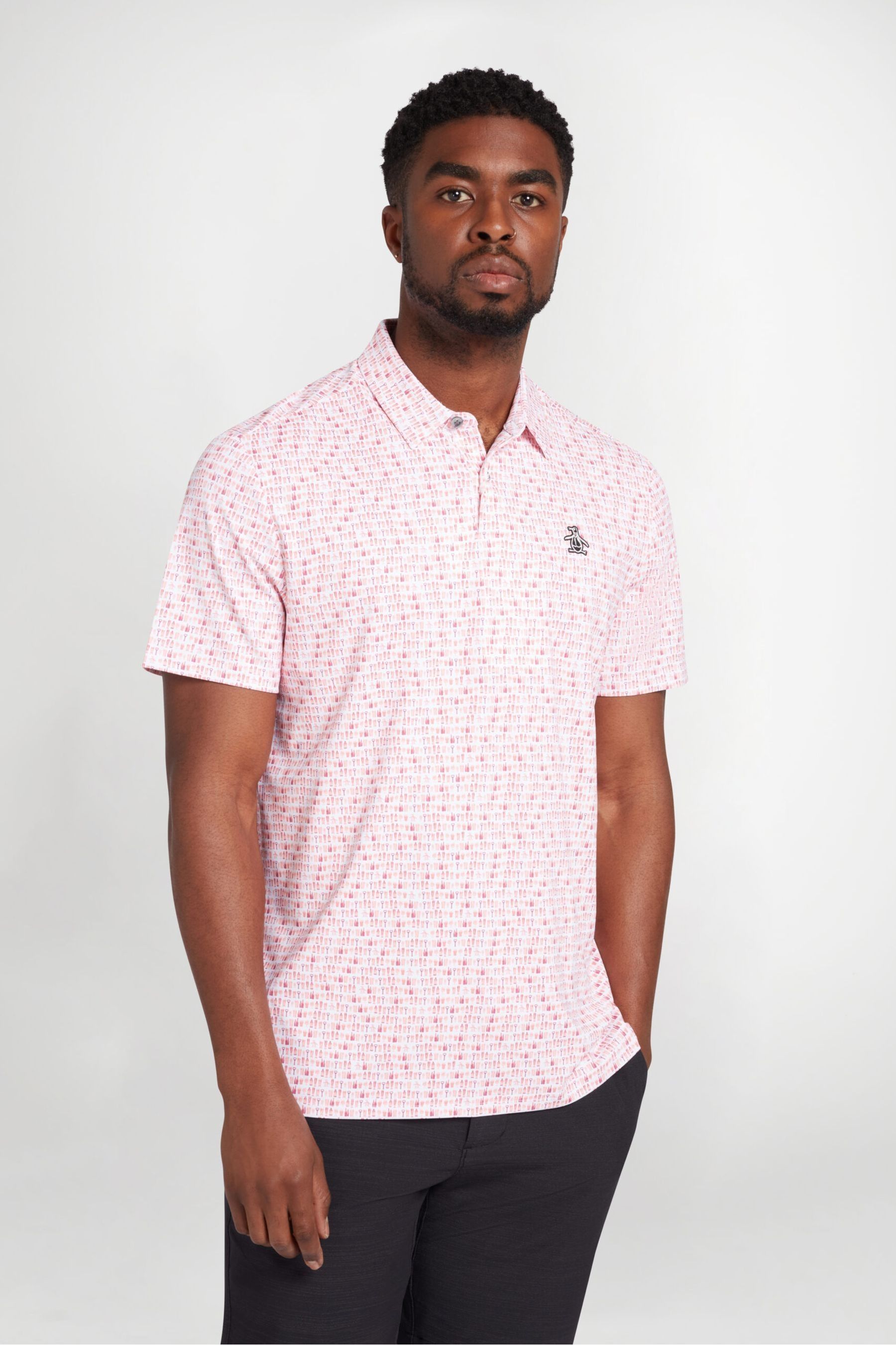Golf pink shirt online