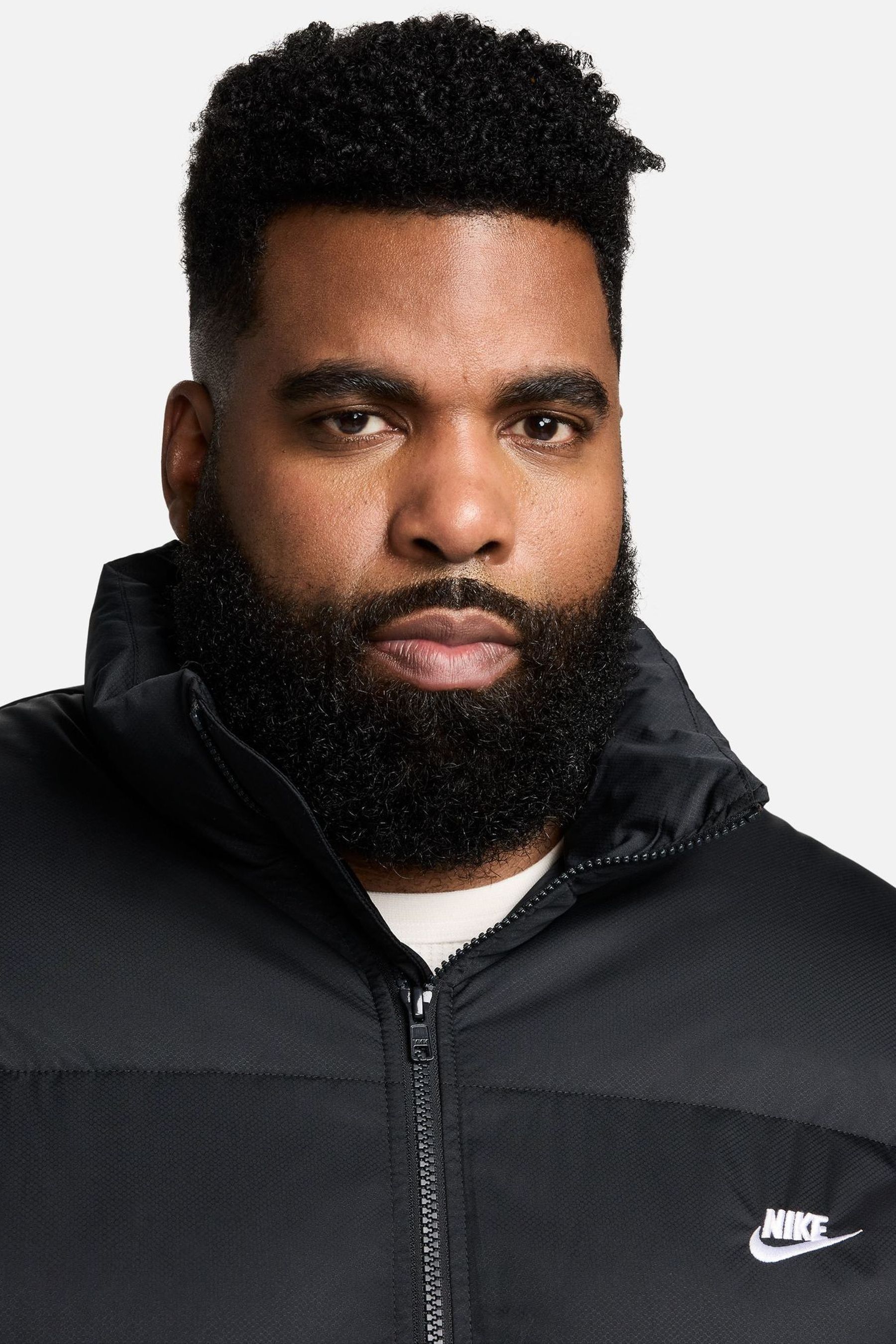 Buy Nike Black Padded Puffer Jacket from Next Ireland