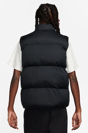 Nike Black Sportswear Primaloft Padded Gilet - Image 2 of 6