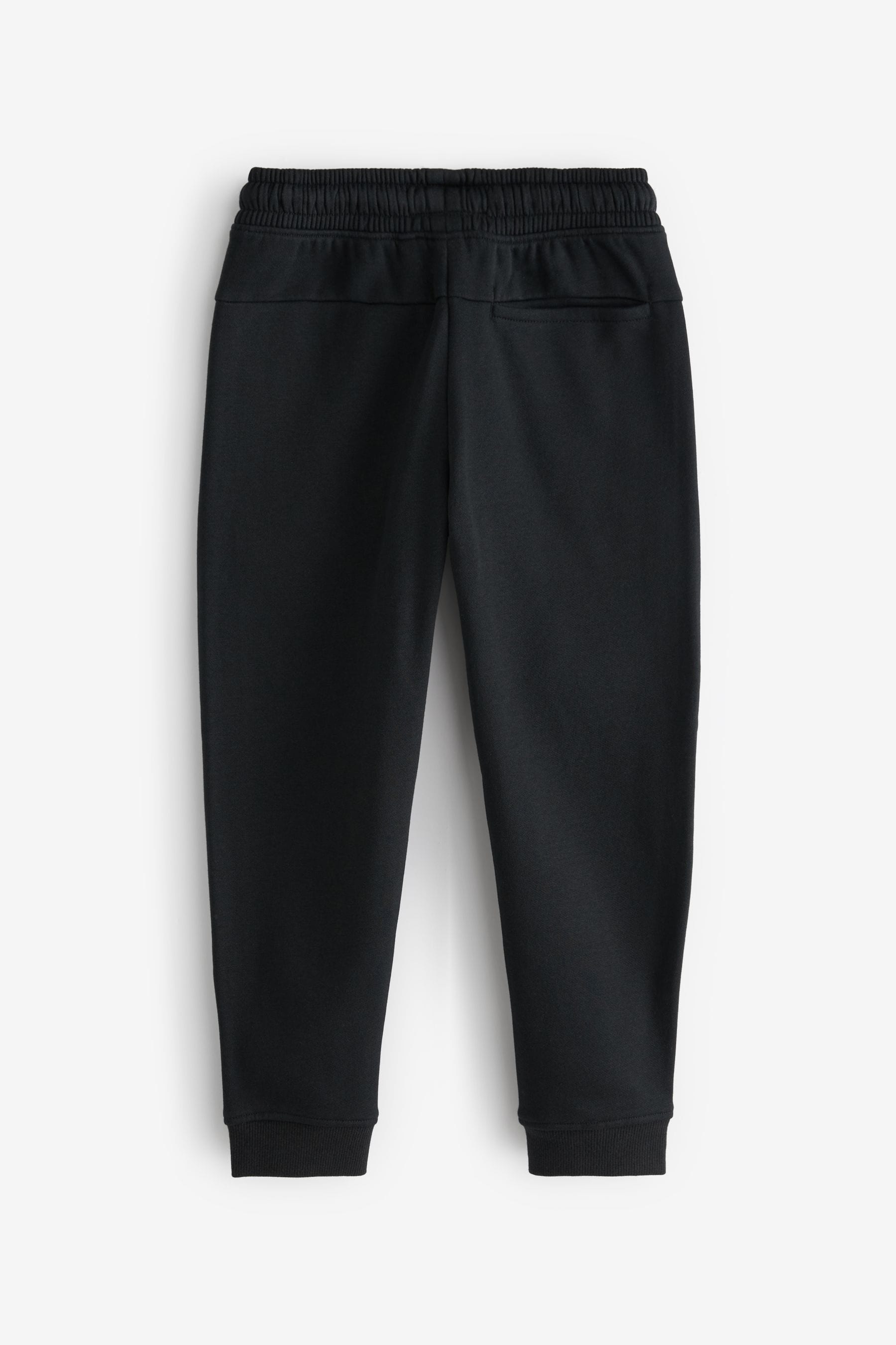 Black joggers slim fit top
