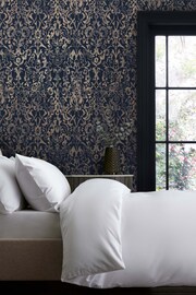 Blue Next Majestic Damask Wallpaper Wallpaper - Image 1 of 4