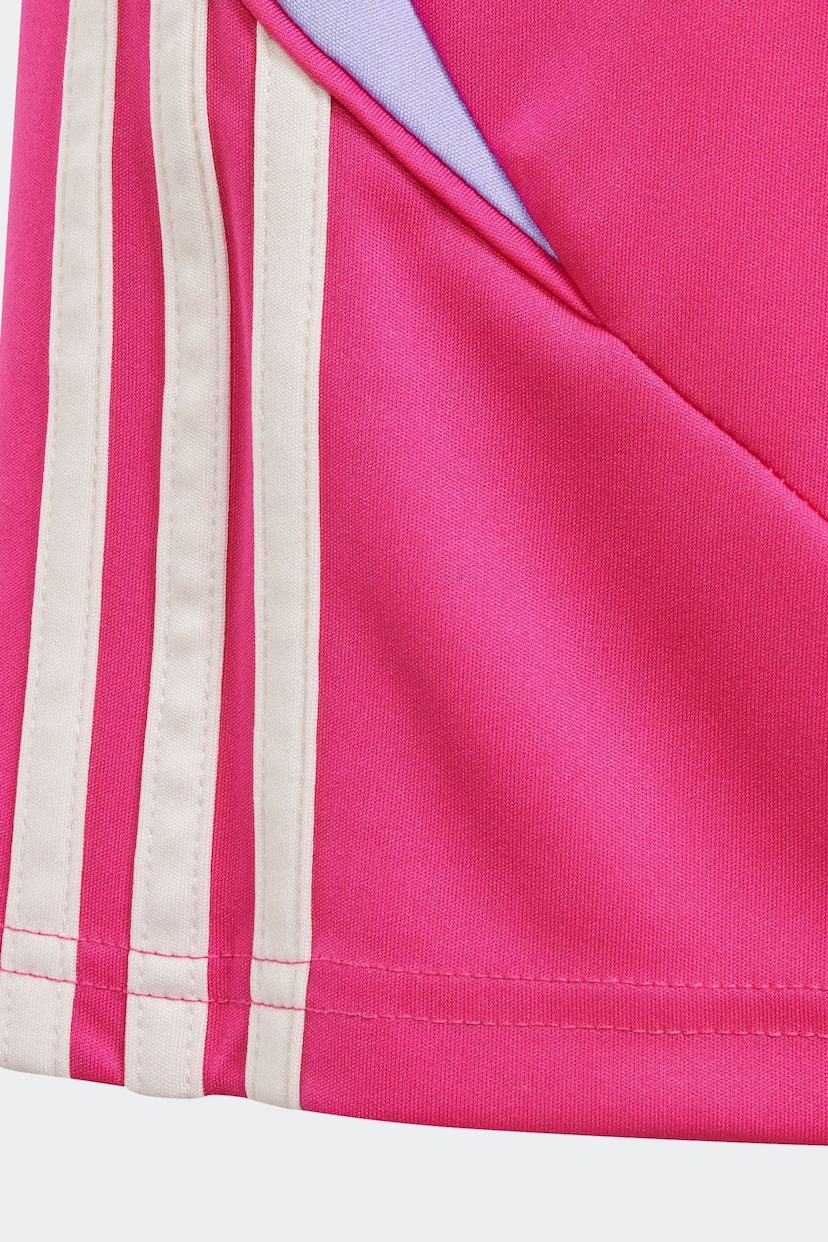 adidas Bright Pink Tiro 24 Shorts - Image 4 of 5