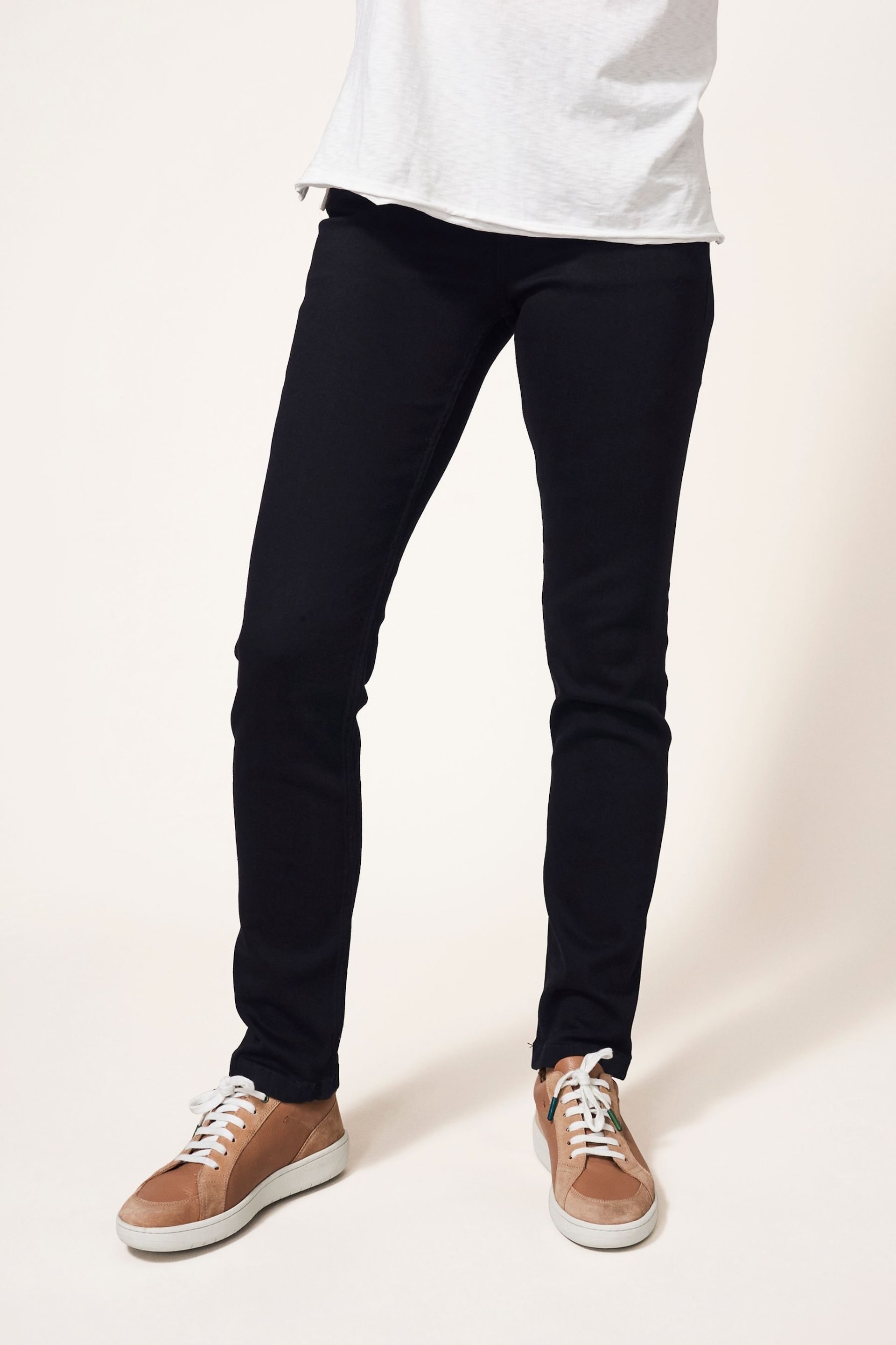 White Stuff Black Straight Brooke Jeans - Image 1 of 6