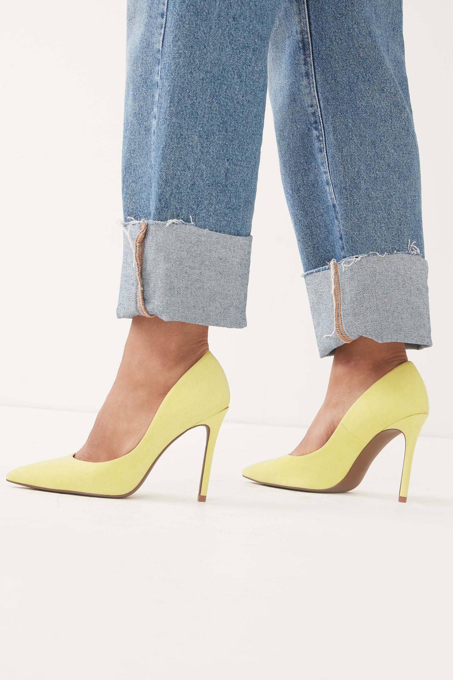 Lime green wide fit shoes sale