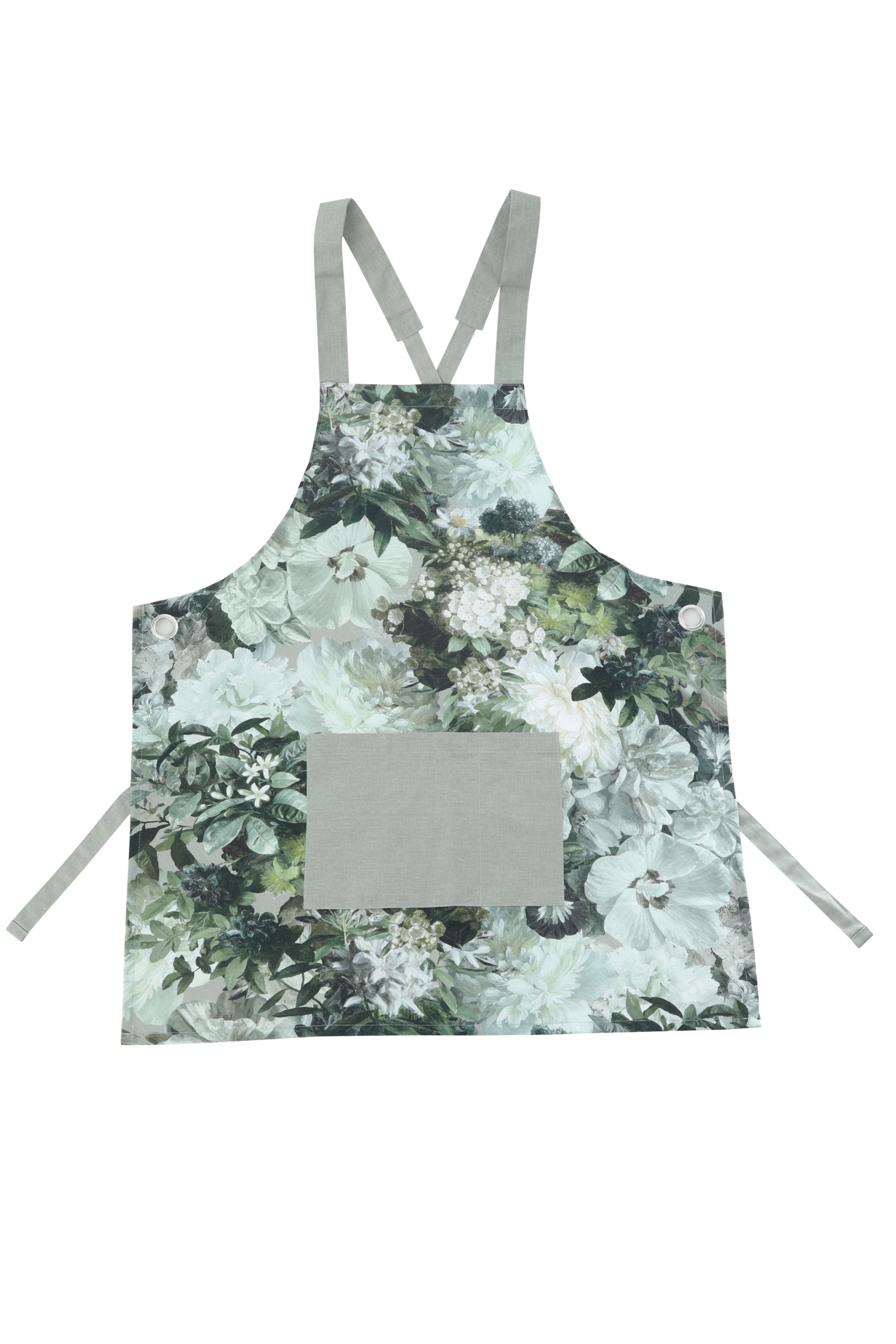 MM Living Green Floral Apron - Image 1 of 1