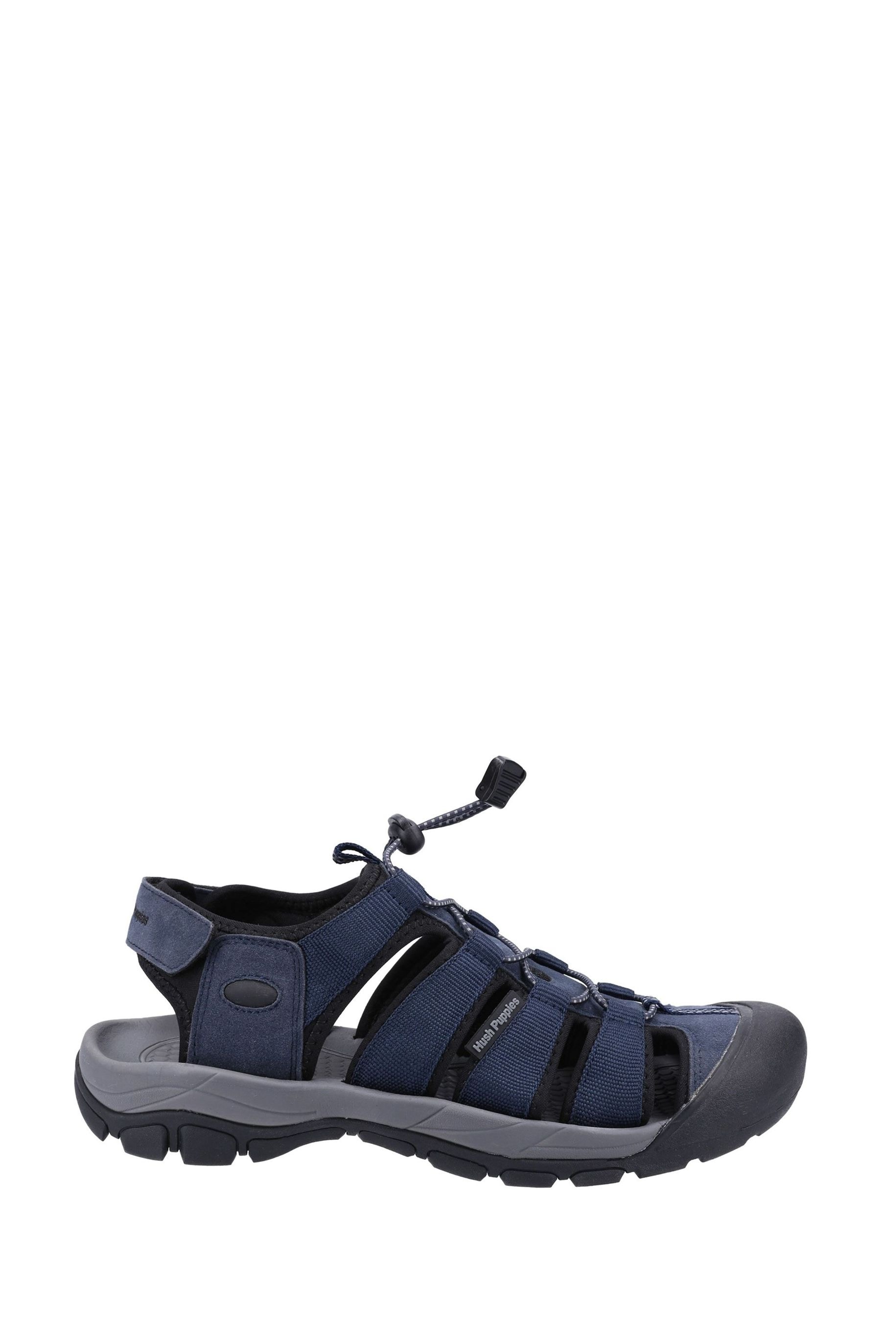 Hush Puppies Black Peru Sandals