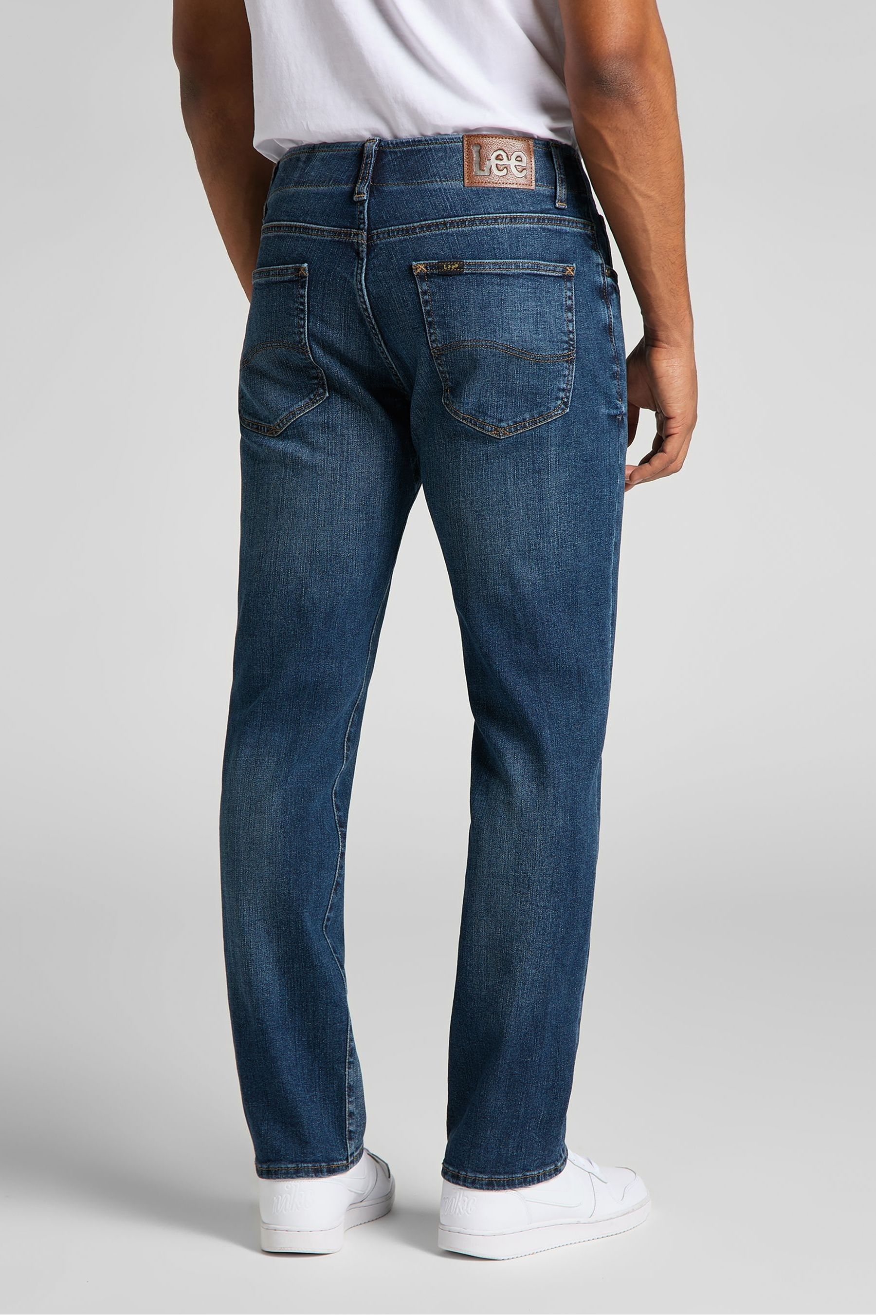 Buy Lee Maddox Straight Fit Extreme Motion Jeans from the Next UK online shop