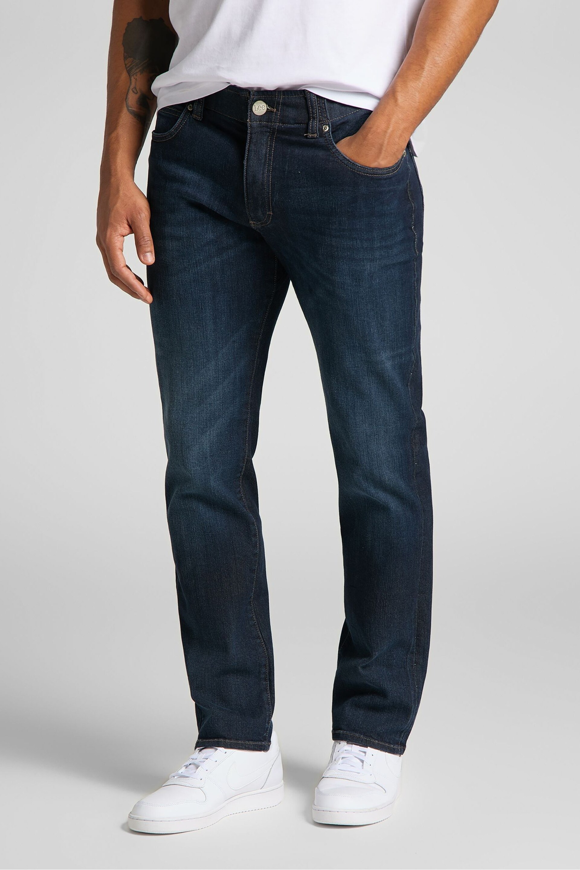 Lee Denim Extreme Motion Straight Fit Jeans - Image 1 of 7