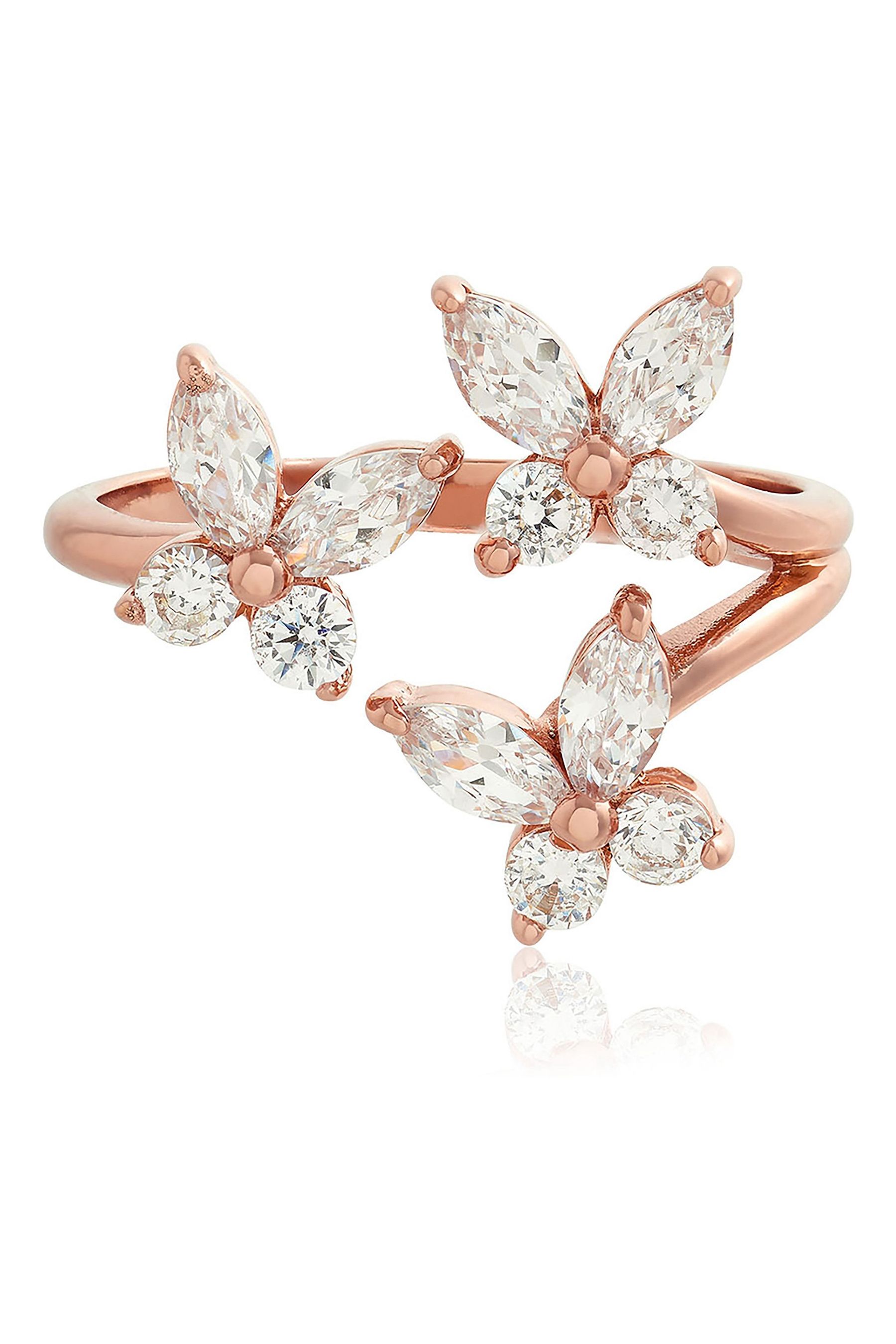 Olivia burton butterfly ring discount