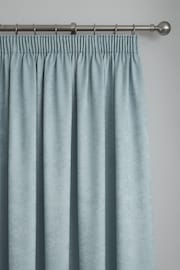 Fusion Duck Egg Galaxy Light Reducing Pencil Pleat Curtains - Image 2 of 3