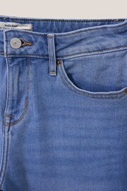 White Stuff Blue Relaxed Katy Slim Jeans - Image 6 of 6