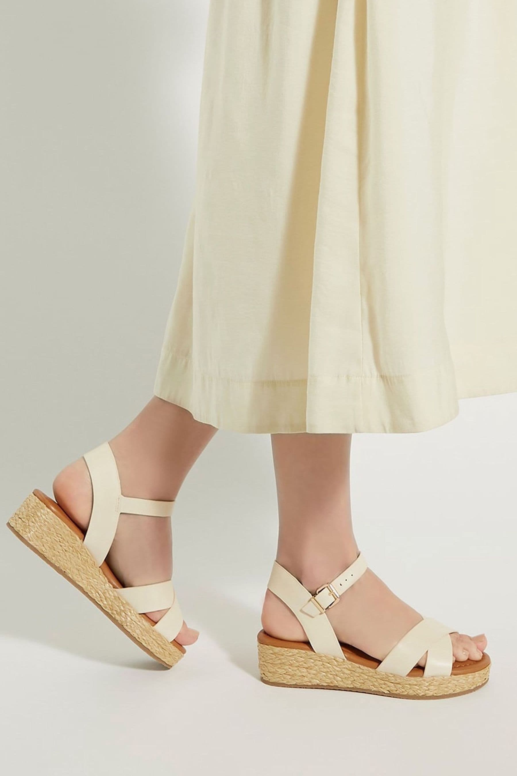 Dune wide fit sandals store