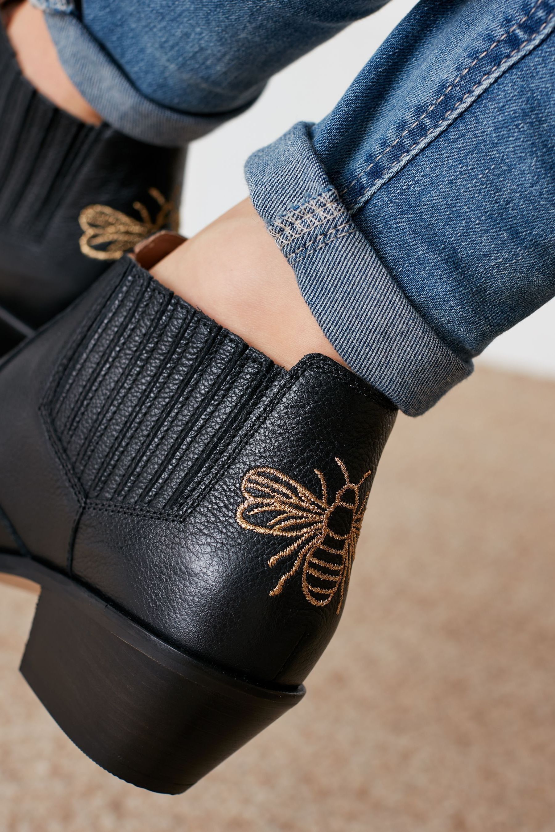 Buy Joules Black Primrose Short Height Ankle Boots from Next Austria