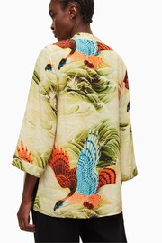 AllSaints Green Carina Swoop Kimono - Image 2 of 7