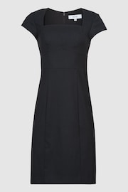 Reiss Black Haisley Tailored Dress - Image 2 of 6